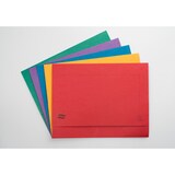 thumbnail of Exacompta - Réf. 4780Z - Carton de 25 chemises poche en carte lustrée 225g/m² - Soufflet de 32 mm - dim ext : 45,5x32,5cm - Pour A3 - 5 couleurs