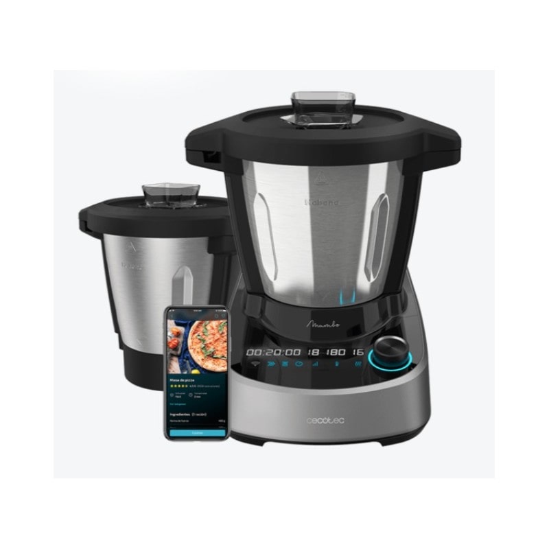 Robot De Cocina Cecotec Mambo 11090 Habana Con App Wifi 37 Funciones Jarra Ceramica Funcion Bascula + Jarra Inox (4342)