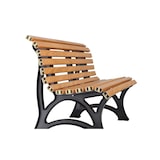 thumbnail of PROREGAL Gartenbank Jamaika | 3-Sitzer | Holzoptik | HxBxT 80x150x64cm | UV-beständiger Kunststoff | Parkbank Sitzbank Gartenbänke  Terrasse