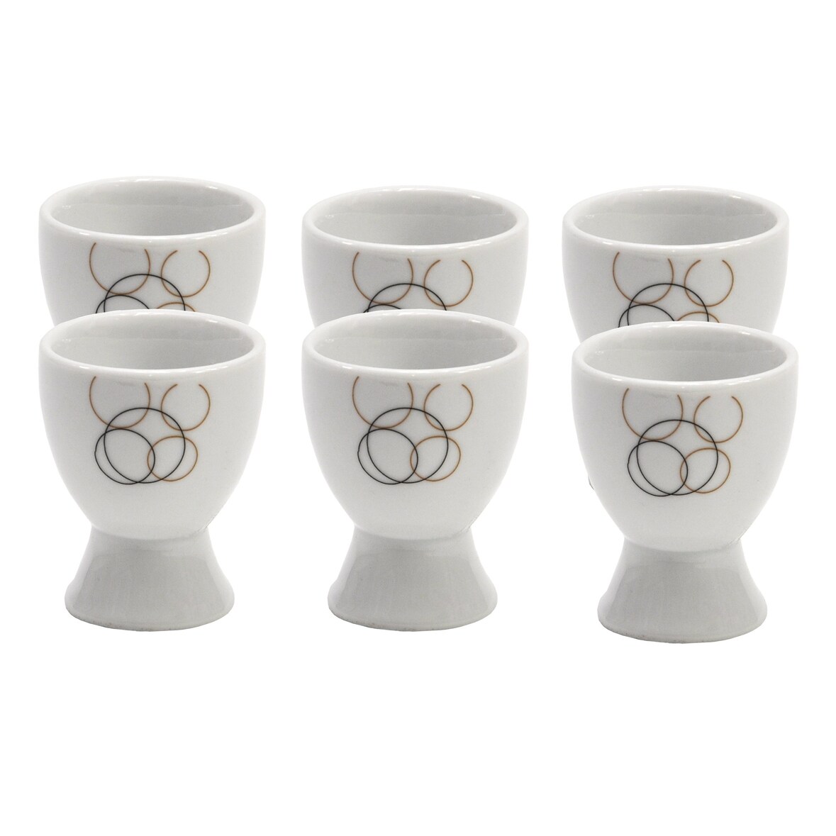 6er Set Eierbecher Look 4,8cm
