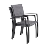 thumbnail of METRO PROFESSIONAL Sillón apilable Gastro Balsario, aluminio/poliyretán, gris