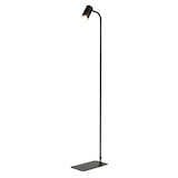thumbnail of Licht-Erlebnisse Kleine Stehlampe Schwarz Gold 124cm flexibel GU10 Metall Leselicht Wohnzimmer Stehleuchte, NO1/2/0274