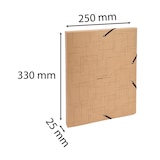 thumbnail of Exacompta Archivbox aus beschichtetem Karton, Rücken 25mm Serie Eterneco - A4