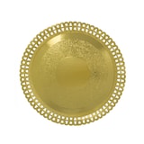 thumbnail of MONOUSO - Pappteller Spitzenpapiere Rund Golden 26 cm (50 Stück)