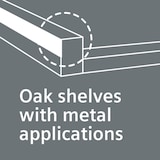 thumbnail of Siemens Weinkühlschrank mit Glastür, 186 x 60 cm KW36KATGA, iQ500, bis 199 0,75-l-Flaschen