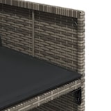 thumbnail of vidaXL 9-tlg. Garten-Essgruppe mit Kissen Grau Poly Rattan