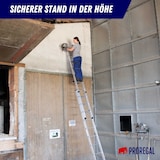 thumbnail of PROREGAL Sprossen-Schiebeleiter 2-teilig ohne Traverse 2x6 Sprossen