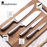 thumbnail of BERGNER Xmart - Juego de 4 Cuchillos de Cocina Acero inoxidable