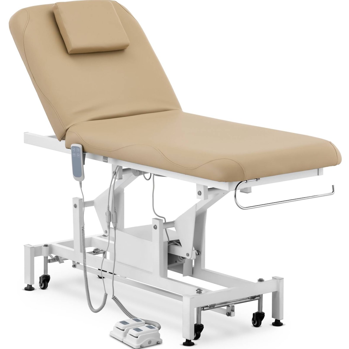 physa - massagetafel - 2 motoren - 200 kg - donkerbeige