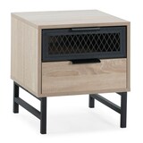 thumbnail of Table de chevet Hera 1 porte 1 tiroir coloris bois