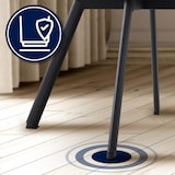 thumbnail of Lot de 2 chaises de salle à manger Jordi velours Gris foncé