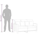 thumbnail of vidaXL 2-Sitzer-Sofa Dunkelgrau 120 cm Stoff