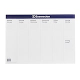 thumbnail of Schreibunterlage 3666 58,9x41,9cm Papier 20 Blatt weiß/blau