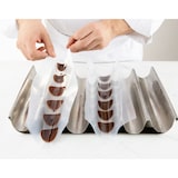 thumbnail of Plaque Tuiles Inox - 350 x 300 mm - Matfer