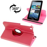 thumbnail of Housse Samsung Galaxy Tab 3 8' Sm T3100 Mode Portrait Paysage Rotation 360° Rose YONIS