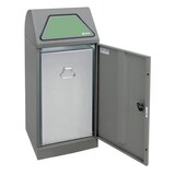 thumbnail of Abfalltrennung Modul-Vario 75 graualu-struktur, verz. Innenbehälter, 75 Liter