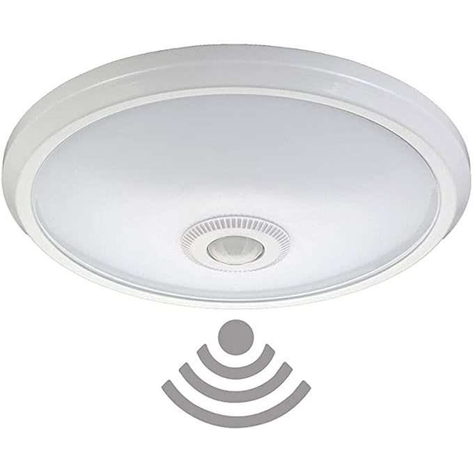Aplique Led De Superficie Con Sensor Y Luz De Emergencia Ip20 16W 30 Leds 6400K Edm