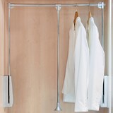 thumbnail of Emuca 9283811 Penderie rabattable pour armoire Hang, 600 830, Chromé, Acier et Plastique.