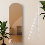 thumbnail of Spiegel Moline weiß matt/150x50 cm