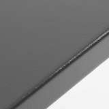 thumbnail of Quadratischer Gartentisch aus anthrazitfarbenem Metall - Oviala