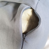 thumbnail of Yogakissen Meditationskissen Sitzkissen Lotus rund 31x16x31 cm Bezug waschbar : grau - coolgray