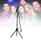 thumbnail of Enceinte KARAOKE PARTY-8LED sur batterie 8" à LEDs RVB 300W - USB/BT/FM + Micros CHANT + mini Strobe