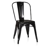 thumbnail of Gasfrit - Silla tolix negra en acero inoxidable , pack de 6 silla tolix negro