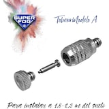 thumbnail of SUPERFOG Tobera de nebulización sin goteo. Modelo A. Para instalar a 1,80 - 2,30 m. del suelo. Neblina fina y refrescante para patios. Arco de salida