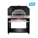 thumbnail of GMG - Gas-Pizzaofen - 9x Ø 30cm | 34 kW | GAS - Schamottsteinboden - 1 Backkammer