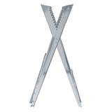 thumbnail of ECD Germany Sägebock 2er Set verzinkt, 3-fach verstellbar, 83x84,5 cm, 150 kg Tragkraft, klappbarer Sägegestell-Holzbock für Kettensäge & Brennholz