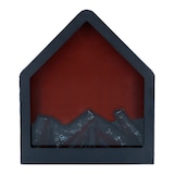 thumbnail of Lareira elétrica decorativa LED pentagonais minimalistas Ambients