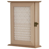 thumbnail of Caja para Llaves Armario de Pared Llavero con 6 Ganchos 20x6.5x26.5cm Madera