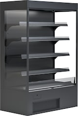 thumbnail of Wandkühlregal Variant 194 Black Line mit Nachtrollo