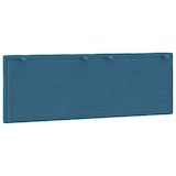thumbnail of vidaXL Kopfteil-Kissen "Hanko" Blau 120 cm Samt