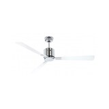 thumbnail of CasaFan ECO NEO III 132 cm Deckenventilator mit WLAN, 948242 W, Motor in hellem Chrom / Wendeflügel in Silber und Wenge