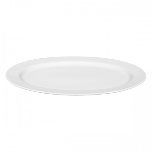 2x Seltmann Platte oval 35 cm, Form: Meran, Dekor: 00006