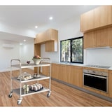 thumbnail of METRO PROFESSIONAL Servierwagen GST2003, Edelstahl, 85 x 52.6 x 94 cm, 3 Etagen, 75 kg, silber