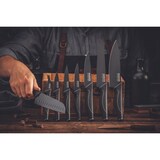 thumbnail of Santoku keukenmes met een lemmet van 16 cm, Nirosta Black Edition