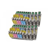 thumbnail of 20x Tintenpatronen kompatibel f. DCP-J1050DW  ersetzt Brother LC-421XL und LC-421 Tintenpatronen