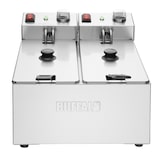 thumbnail of Buffalo Dubbel Tank Dubbele Mand 2X3Ltr Aanrecht Friteuse 2X2Kw