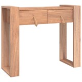 thumbnail of vidaXL Konsolentisch 90x35x75 cm Teak Massivholz