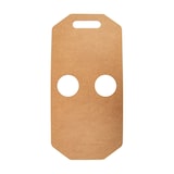 thumbnail of Garcia de Pou 400 Unités - Porte-Gobelets, 2 Gobelets 275 G/M2 46,5X22,5 Cm Naturel Kraft