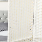 thumbnail of HOMCOM biombo de 4 paneles separador de ambientes plegable 160x170 cm biombo separador de ambientes para salón dormitorio oficina blanco