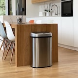thumbnail of Kitchen Move Poubelle automatique inox MAJESTIC SILVERY 58L Acier inoxydable Silver
