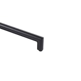 thumbnail of METRO PROFESSIONAL Mesa de bistrô dobrável Aveiro, aço, impressão com efeito de madeira, 60 x 70 cm, retangular, natural/preto