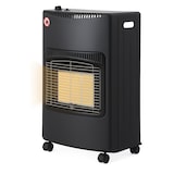 thumbnail of Stufa a Gas GPL 4,2 kW 3 Livelli Pannelli Infrarossi Accensione Piezoelettrica CE Sicurezza ODS Antiribaltamento Ruote Adatta fino 60m³ Bombole 15 kg