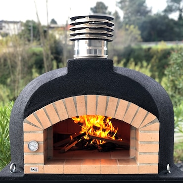 Four á bois lympus Mons Pro 110 (Noir)+support métallique+Brûleur