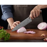 thumbnail of Wakoli Edib 6er Damastmesserset I 8 - 20,5cm Klinge I Pakkaholz