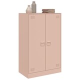 thumbnail of vidaXL Dressoir 67x39x107 cm staal roze