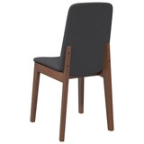 thumbnail of vidaXL Esszimmerstühle mit Kissen 2 Stk. Braun Massivholz Gummibaum
